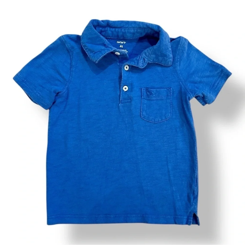 Carter’s | Bundle of Toddler Polo Shirts (4T) 💙💛